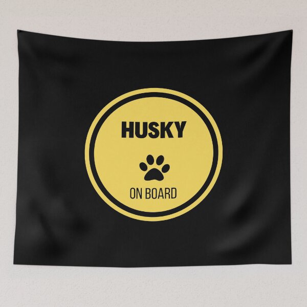 Item preview, Siberian Husky On Board designed and sold by Akihiko Daisuka.
