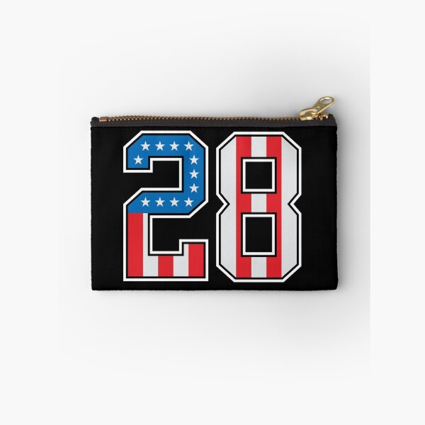 Item preview, 28 American Classy Numbers twenty-eight United States Flag designed and sold by Urosek.