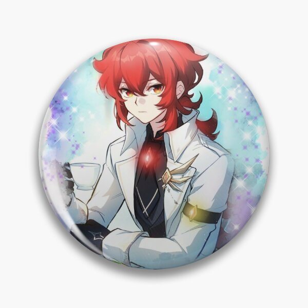 Item preview, young diluc genshin impact husbando designed and sold by SegaJenkins.