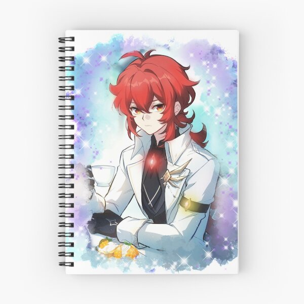 Item preview, young diluc genshin impact husbando designed and sold by SegaJenkins.