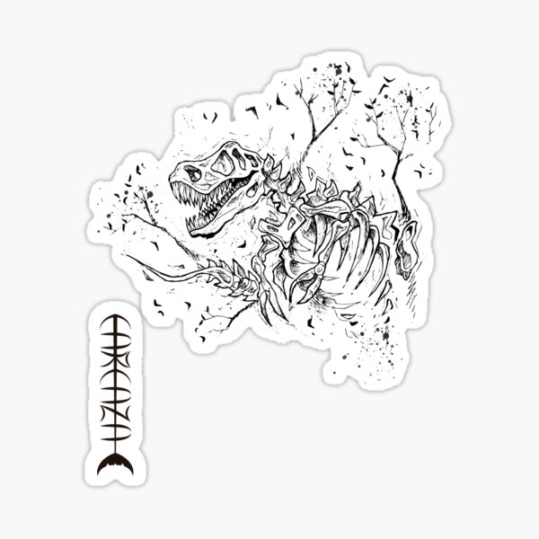 Dinosaur Tattoo Posters for Sale  Redbubble