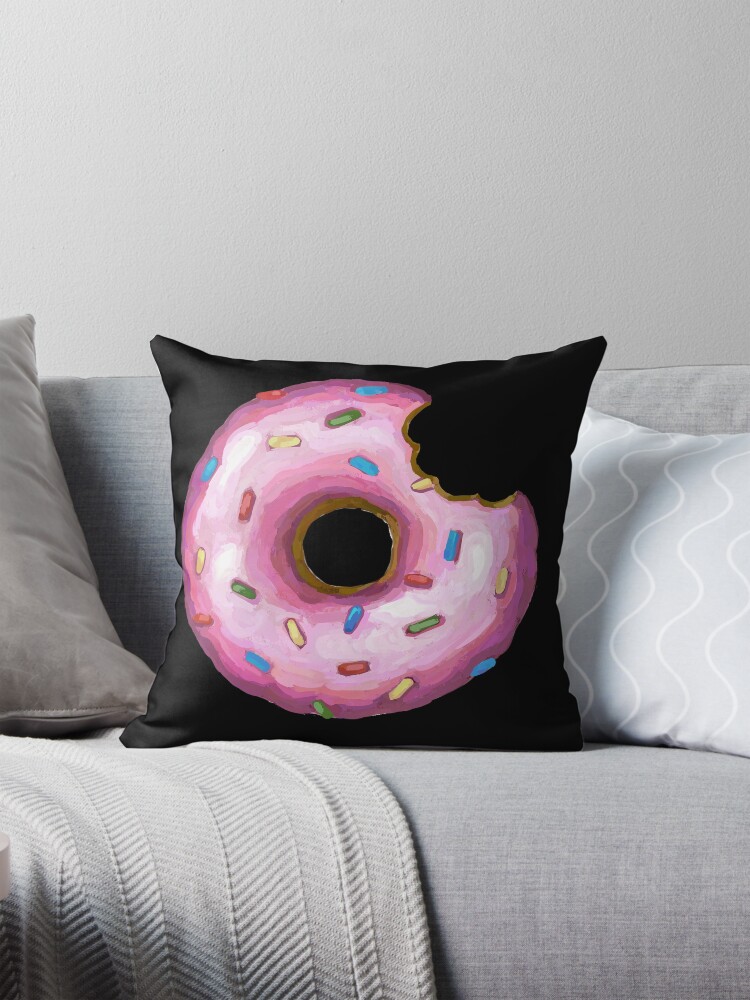 Big donut pillow best sale