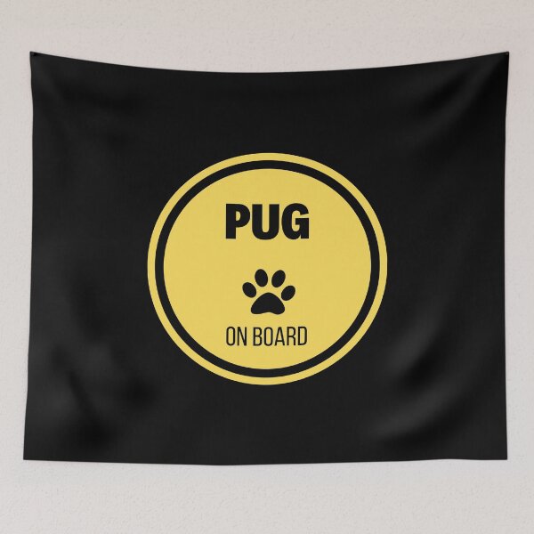 Item preview, Pug On Board designed and sold by Akihiko Daisuka.