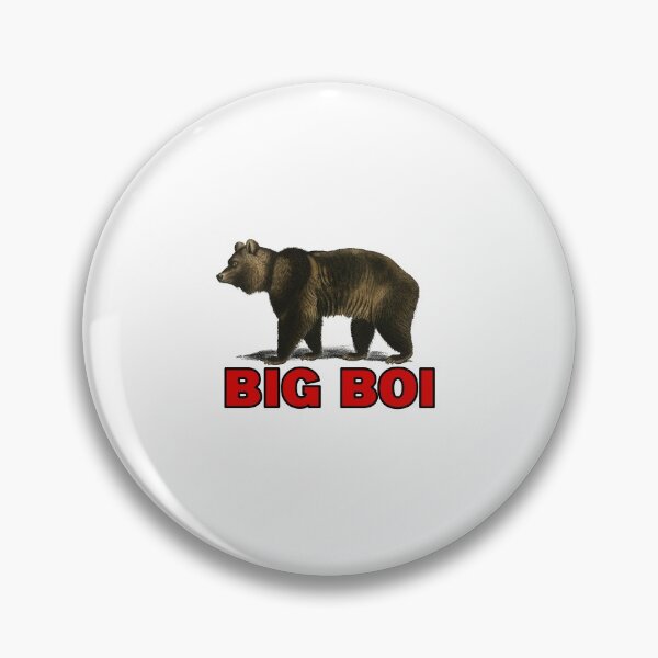 Item preview, big boi bear  red text designed and sold by Captain-Jackson.