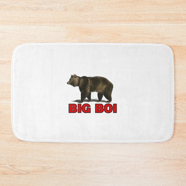 Item preview, big boi bear  red text designed and sold by Captain-Jackson.