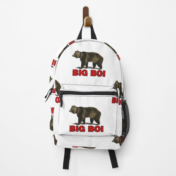 Item preview, big boi bear  red text designed and sold by Captain-Jackson.