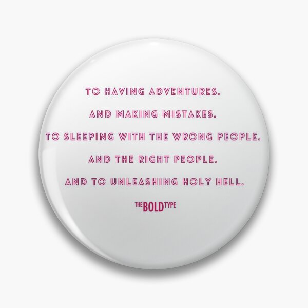 Item preview, To unleashing holy hell - The Bold Type designed and sold by designair.