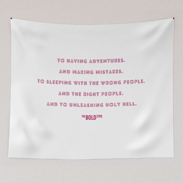Item preview, To unleashing holy hell - The Bold Type designed and sold by designair.