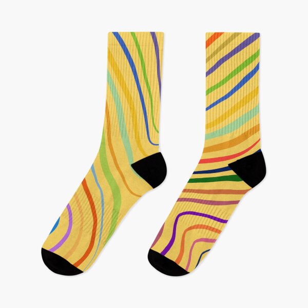 Item preview, Amazing simple aesthetic colorful rainbow lines designed and sold by Barolina.