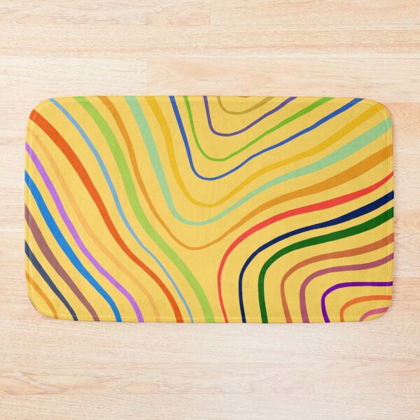 Item preview, Amazing simple aesthetic colorful rainbow lines designed and sold by Barolina.