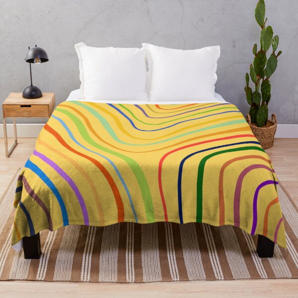 Item preview, Amazing simple aesthetic colorful rainbow lines designed and sold by Barolina.