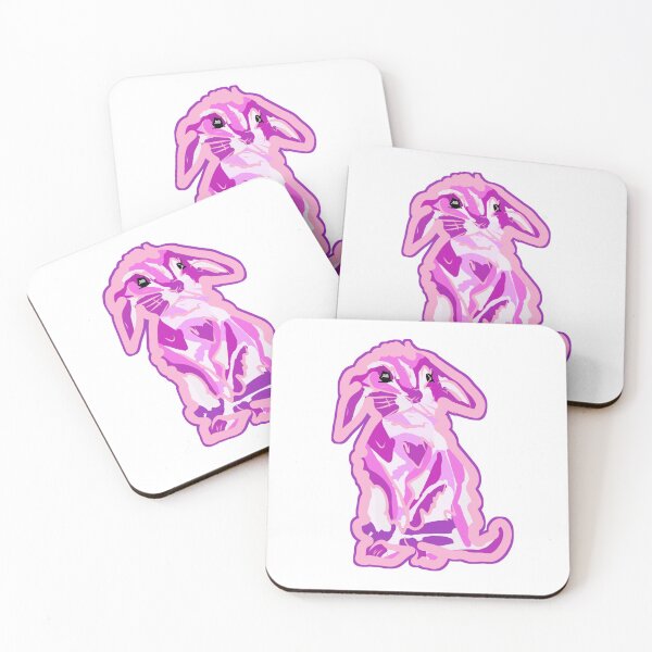 Item preview, cute hand-painted rabbit designed and sold by vibeno1.