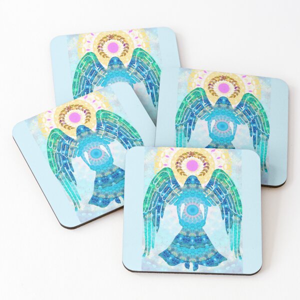 Item preview, Beautiful Mandala Angel - Spirituality Art - Sharon Cummings designed and sold by Sharon Cummings Art.