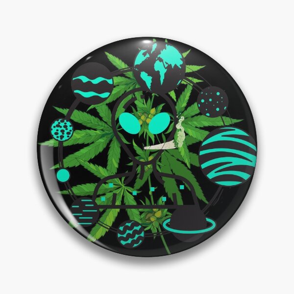 Item preview, ALIEN Stoner | Smart Successful Stoner | Spiritual Stoner |  designed and sold by AlfaEcho.