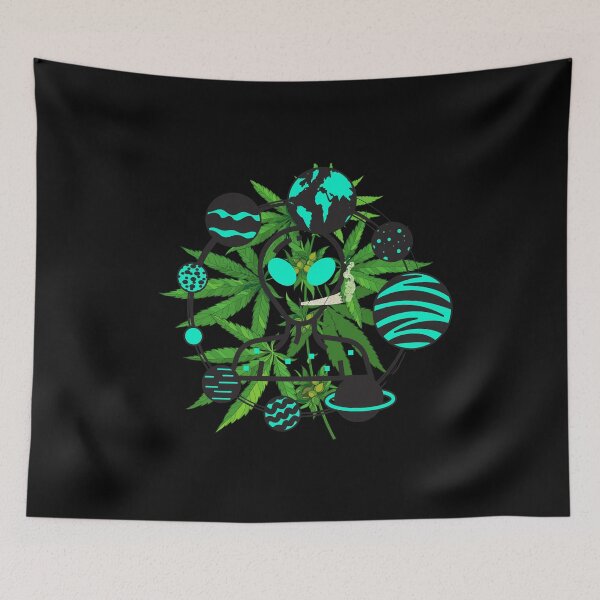 Item preview, ALIEN Stoner | Smart Successful Stoner | Spiritual Stoner |  designed and sold by AlfaEcho.
