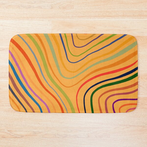 Item preview, Amazing simple aesthetic colorful rainbow lines designed and sold by Barolina.
