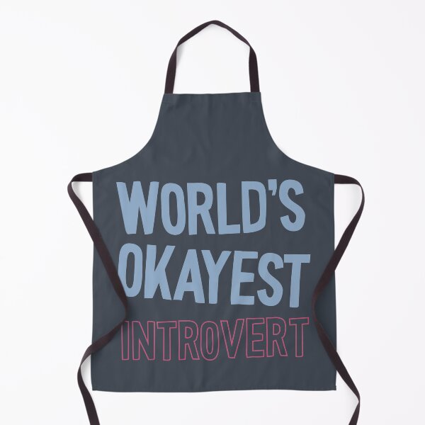 Item preview, World's Okayest Introvert in Color Text designed and sold by NightGleam.