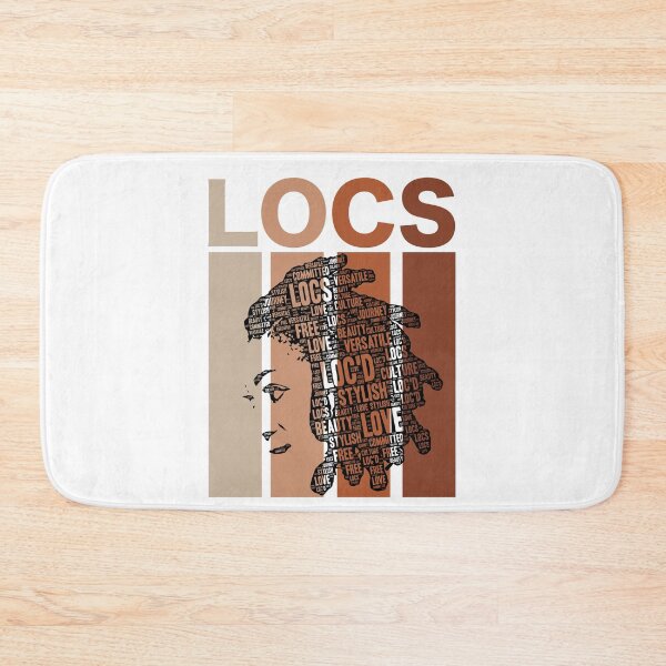 Item preview, Locs Retro Vintage Words in Hair designed and sold by blackartmatters.