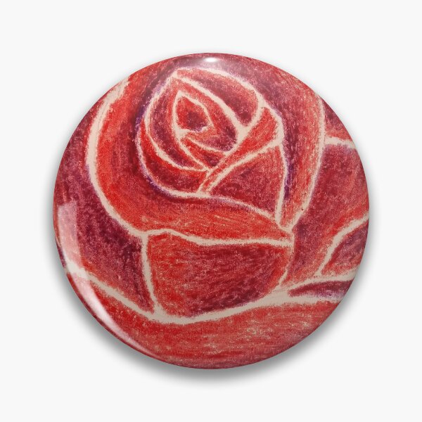 Item preview, Surrealist Folk Rose designed and sold by AmandaJoyArt.