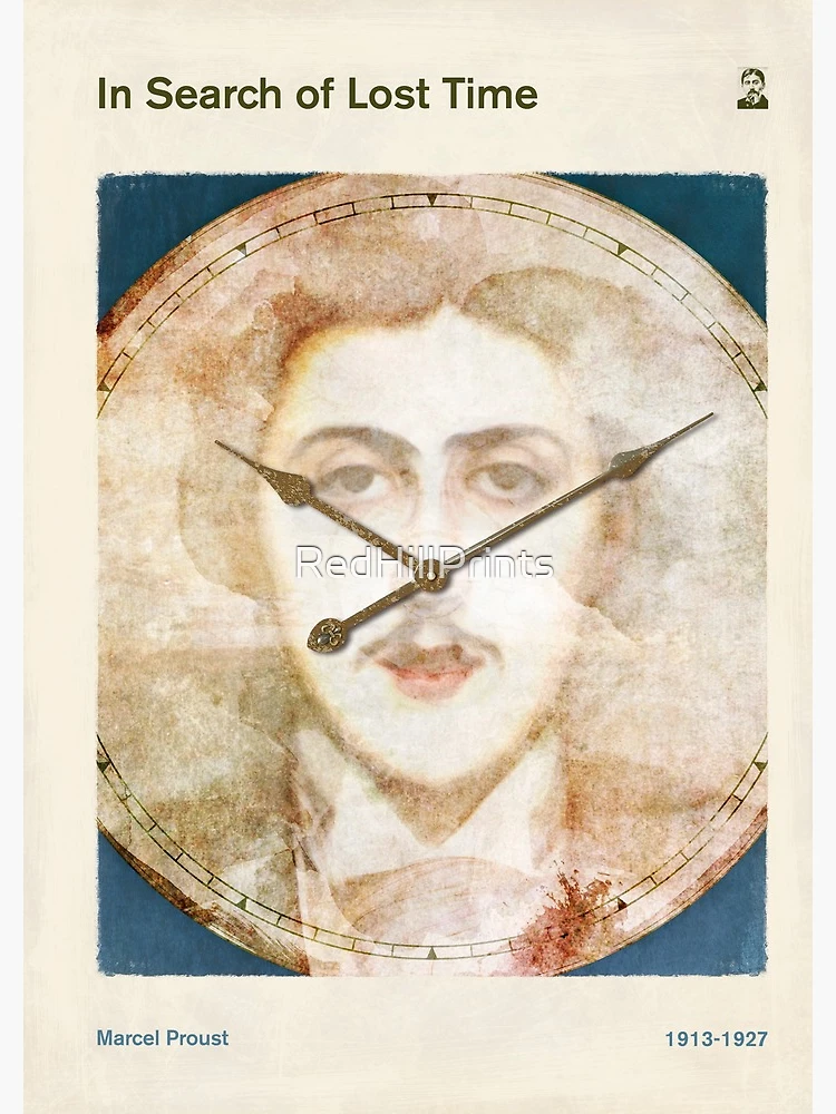 In Search of Lost Time, Marcel Proust Literary Art for Book