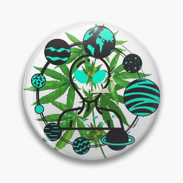 Item preview, ALIEN Stoner | Smart Successful Stoner | Spiritual Stoner |  designed and sold by AlfaEcho.