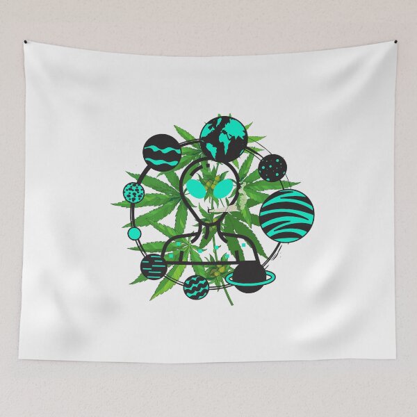 Item preview, ALIEN Stoner | Smart Successful Stoner | Spiritual Stoner |  designed and sold by AlfaEcho.