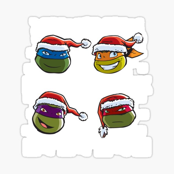 Teenage Mutant Ninja Turtles - Christmas - Ninja Turtles - Sticker