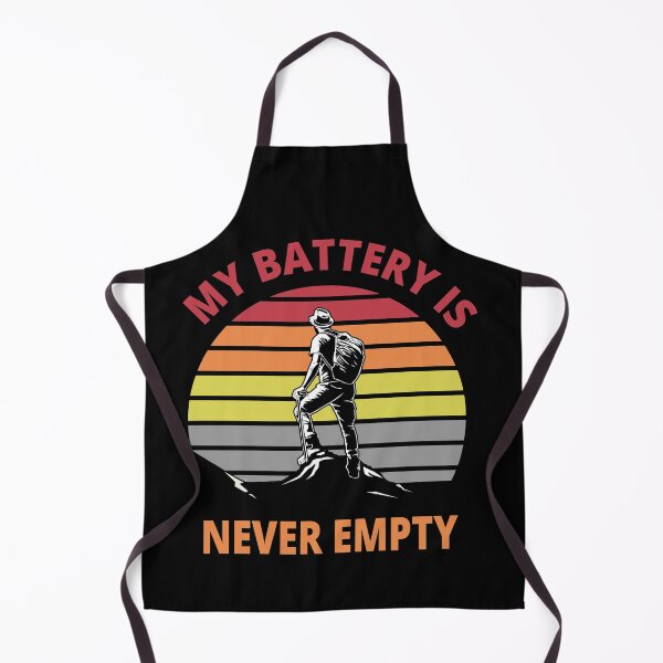 Item preview, Hiking saying funny battery designed and sold by Imutobi.