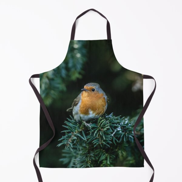 Item preview, Robin in a Evergreen Tree designed and sold by David. C.A. Le Quelenec.