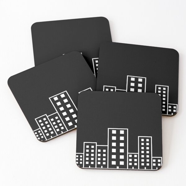Item preview, City Buildings Minimal Design (Line Art Collection) designed and sold by MinimalDM.