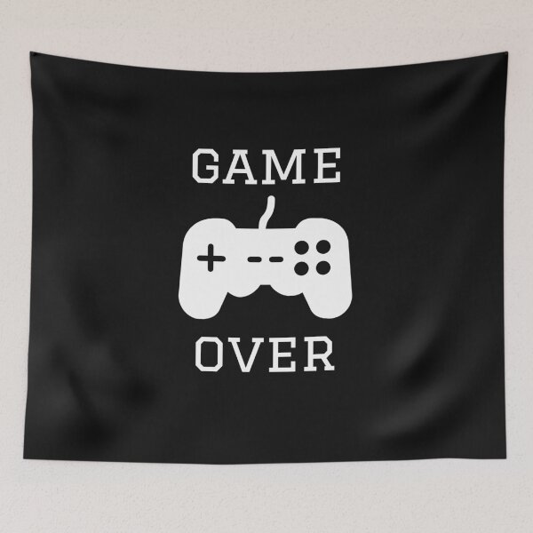 Item preview, Game over - Gaming lovers designed and sold by HobbiesAndFun.