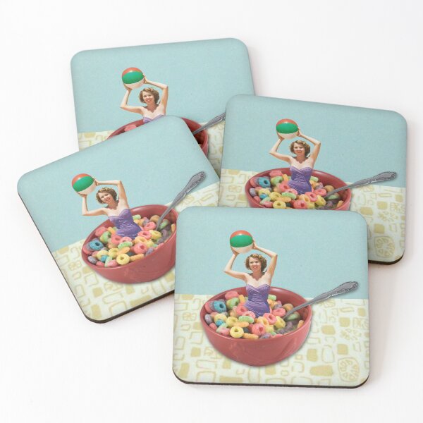 Item preview, Cereal Bathing Beauty on tabletop designed and sold by GollyWillikers.