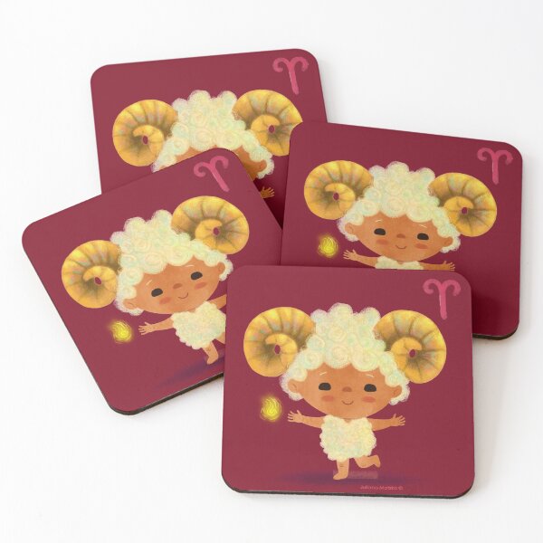 Item preview, Cute Zodiac Aries Sign designed and sold by julianamotzko.