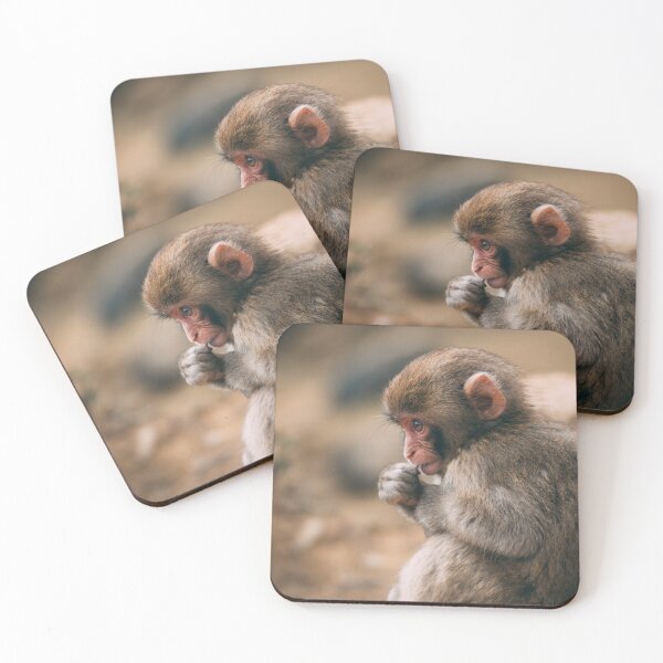 Item preview, The pensive little monkey designed and sold by PET-SHIRTS.
