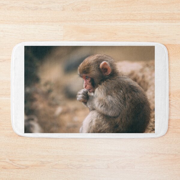 Item preview, The pensive little monkey designed and sold by PET-SHIRTS.