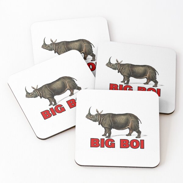 Item preview, big boi rhino red text designed and sold by Captain-Jackson.