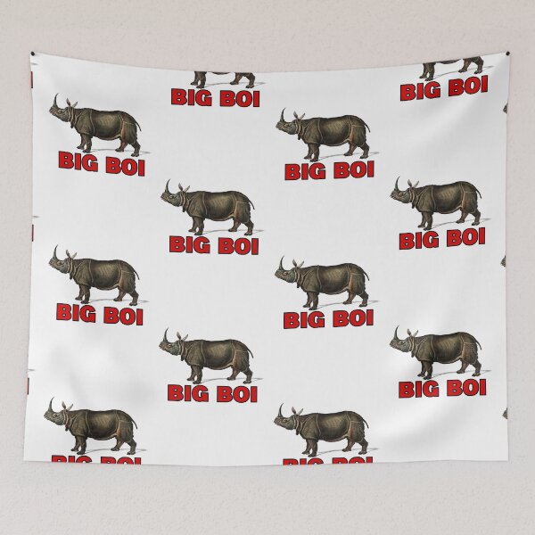 Item preview, big boi rhino red text designed and sold by Captain-Jackson.