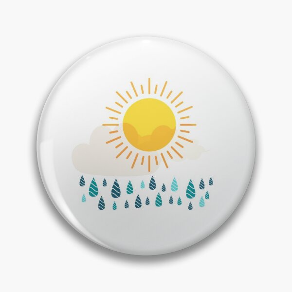 Item preview, sunny raincloud icon designed and sold by mgbell0712.