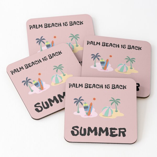 Item preview, Palm beach is back summer designed and sold by Built After 5.