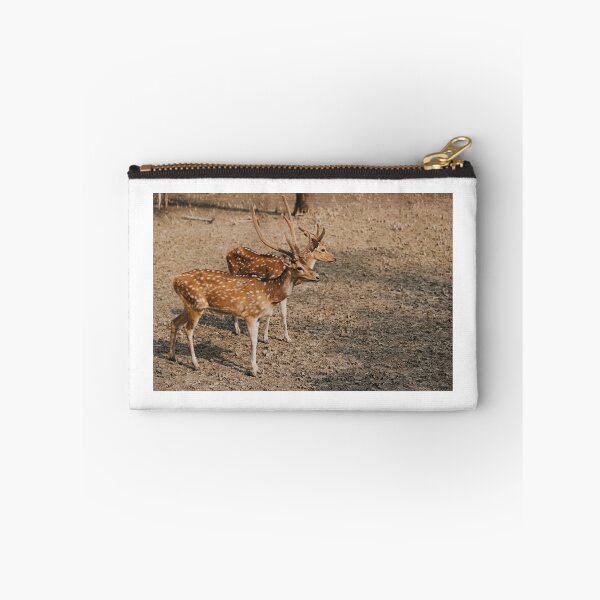 Item preview, Two Chital or spotted deer roaming in the mangrove forest Sundarbans designed and sold by FCEalin.