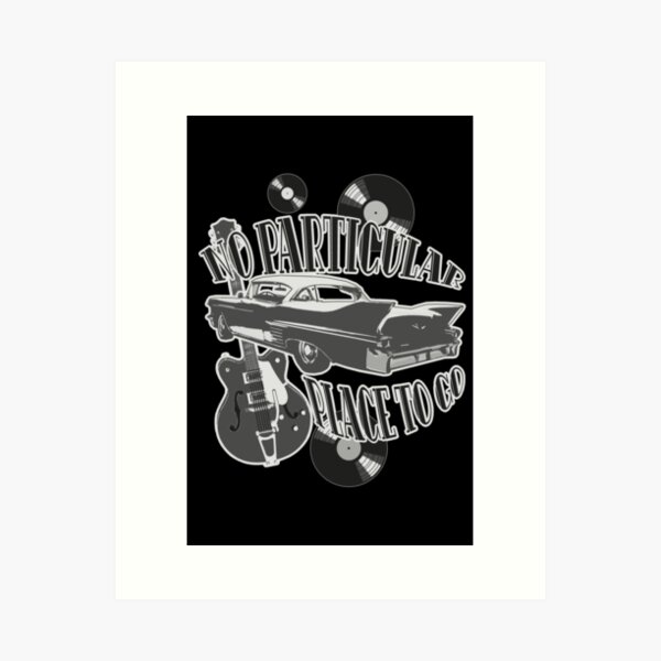 Item preview, No Particular Place to Go - monotone designed and sold by SquareDog.