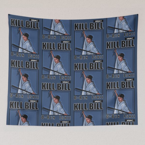 Item preview, O-ren Ishii Panel (with Title) (Kill Bill) designed and sold by NoirPineapple.