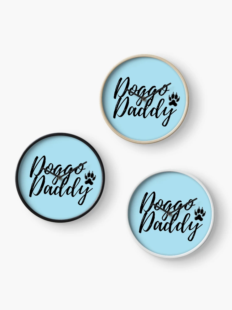 Thumbnail 3 of 4, Clock, Doggo Daddy designed and sold by Rislam.