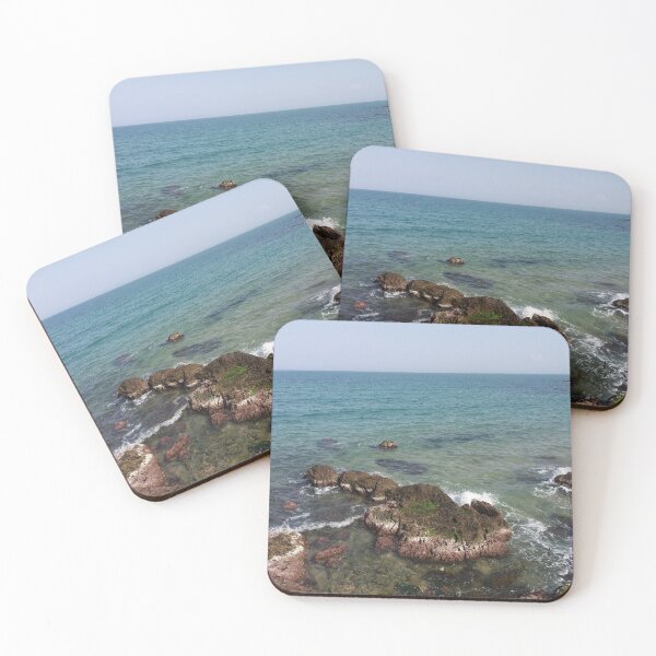 Item preview, Beautiful Beach In The Mediterranean Sea designed and sold by penpixelart.