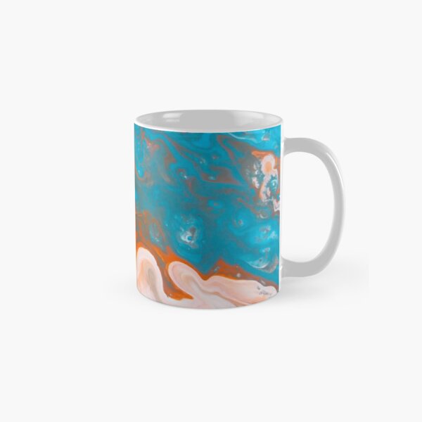 Acrylic Pour on The Floor Coffee Mug