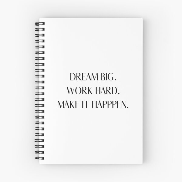 Item preview, Dream big. Work hard. Make it happen. designed and sold by ana1moreira.