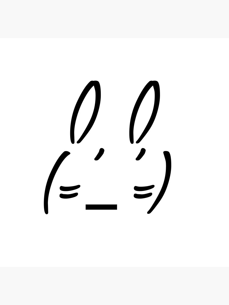 "Keyboard Bunny" Art Print for Sale by HorizonDesignz Redbubble
