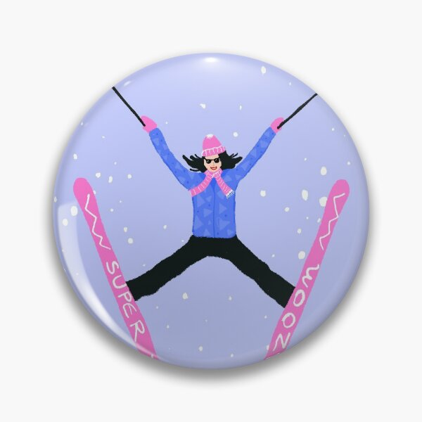 Item preview, Ski Jump Girl designed and sold by Rosemaryart.