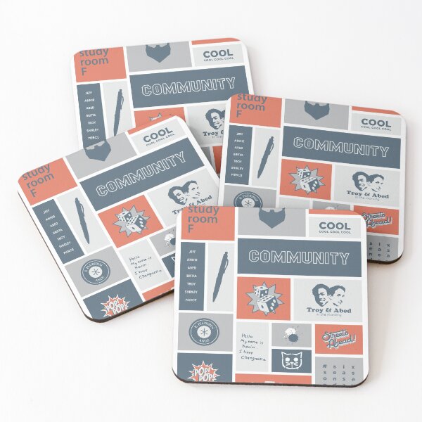 Item preview, community collage gray / orange designed and sold by jennlang.