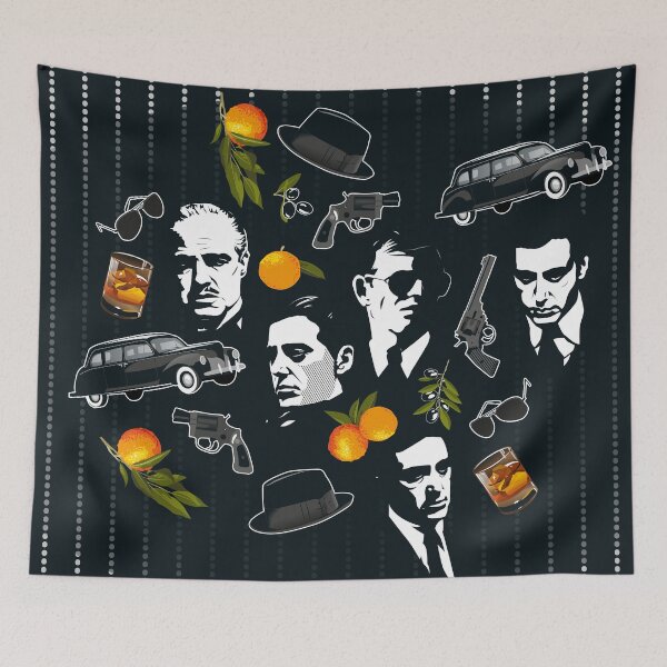 Item preview, vintage american mob - fresh sicilian fruits. black designed and sold by kobyakov.